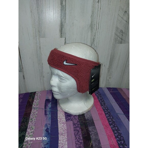 AUTHENTIC WOMEN NIKE SHERPA  HEADBAND CK2354-661 - Picture 1 of 9